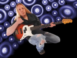 Jamie Mallender With Fret-King Perception (Pic Gary Barlow, Photoshopping By Adrian Bece.) Jamie Mallender With Fret-King Perception (Pic Gary Barlow, Photoshopping By Adrian Bece.)